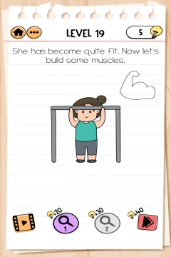 Brain Test 2 Fitness With Cindy level 19