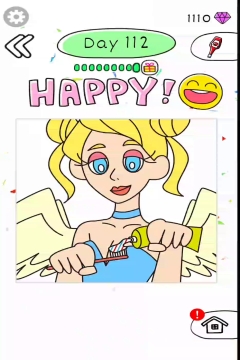 Draw Happy Angel Level 112