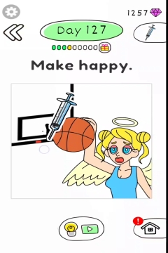 Draw Happy Angel Level 127