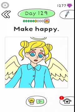 Draw Happy Angel Level 129