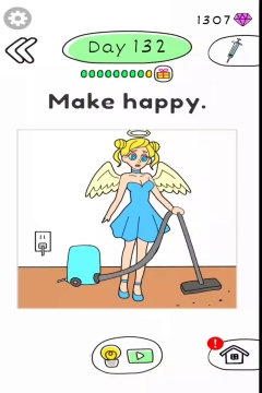 Draw Happy Angel Level 132