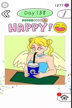 Draw Happy Angel Level 138