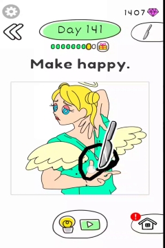 Draw Happy Angel Level 141