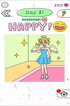 Draw Happy Angel Level 31