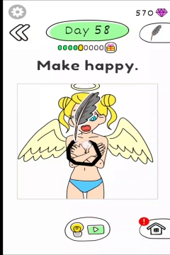 Draw Happy Angel Level 58