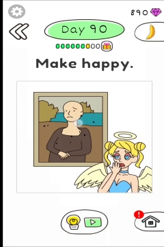 Draw Happy Angel Level 90