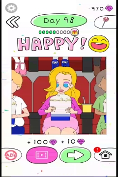 Draw Happy Baby Level 98