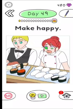 Draw Happy Cooking 2 Level 49