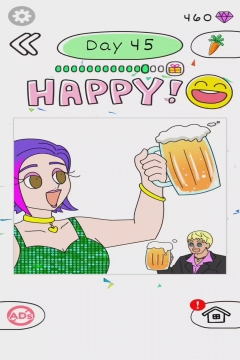 Draw Happy Party Level 45