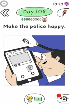 Draw Happy Police day 108