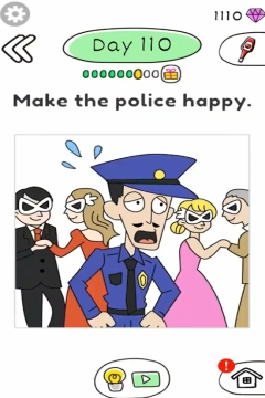 Draw Happy Police day 110