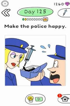 Draw Happy Police day 125