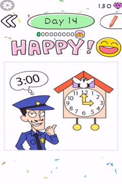 Draw Happy Police day 14