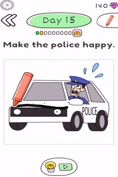 Draw Happy Police day 15