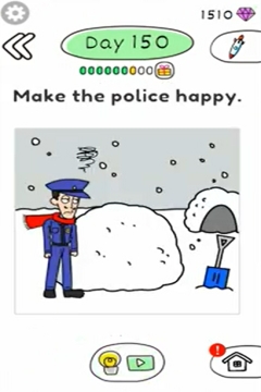 Draw Happy Police day 150