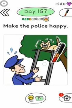 Draw Happy Police day 157
