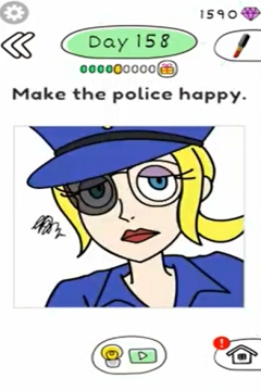 Draw Happy Police day 158