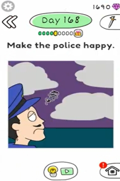 Draw Happy Police day 168