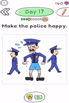 Draw Happy Police day 17