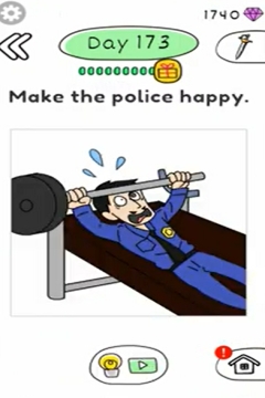 Draw Happy Police day 173