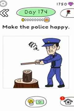 Draw Happy Police day 174