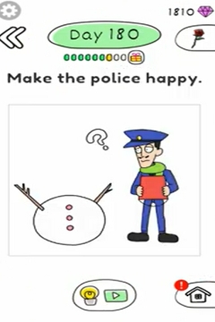 Draw Happy Police day 180