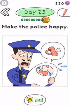 Draw Happy Police day 23
