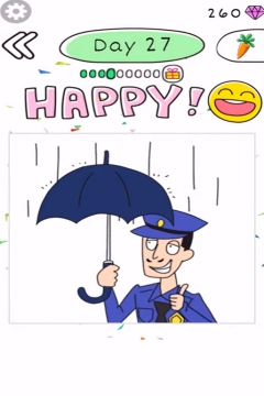 Draw Happy Police day 27