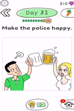 Draw Happy Police day 32