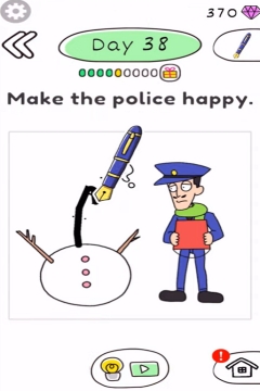 Draw Happy Police day 38