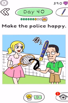 Draw Happy Police day 40
