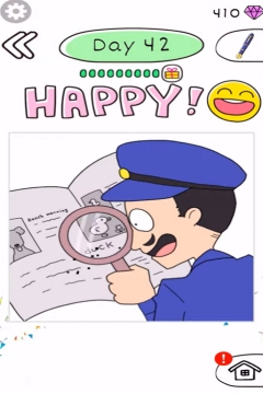 Draw Happy Police day 42