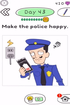 Draw Happy Police day 43