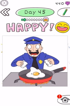 Draw Happy Police day 45