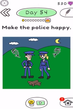 Draw Happy Police day 54
