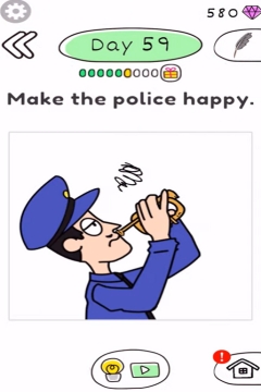 Draw Happy Police day 59