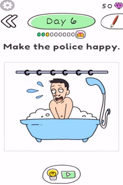 Draw Happy Police day 6 