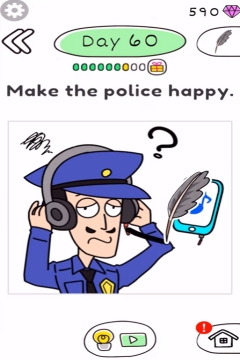 Draw Happy Police day 60