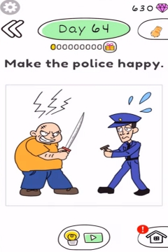Draw Happy Police day 64