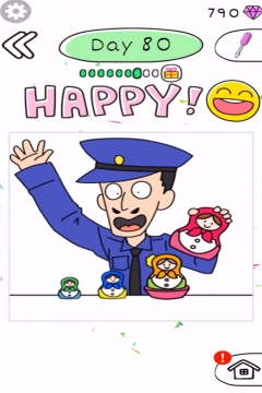 Draw Happy Police day 80