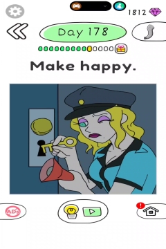 Draw Happy Police 2 Level 178
