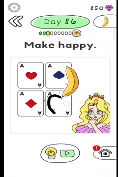 Draw Happy Princess Puzzle Level 86
