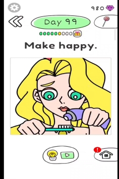 Draw Happy Princess Puzzle Level 99