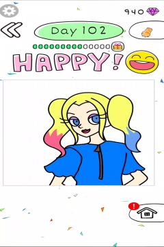 Draw Happy Queen Level 102