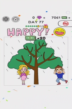 Draw Happy World Baby Level 77