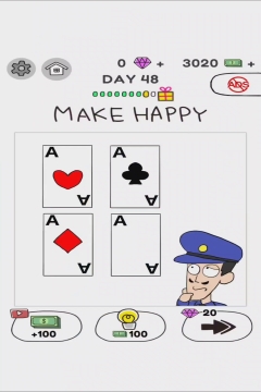 Draw Happy World Police Level 48