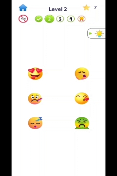 Emoji Match Puzzle Level 2