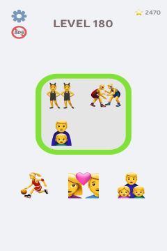 Emoji Puzzle level 180