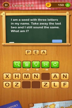 Word Riddles level 108