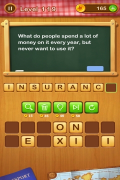 Word Riddles level 119